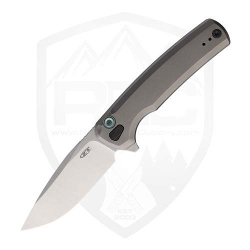 Zero Tolerance 0044 Bead Blasted Titanium, Satin S45VN