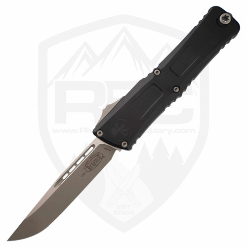 Microtech Combat Troodon Gen III Single Edge Natural Clear