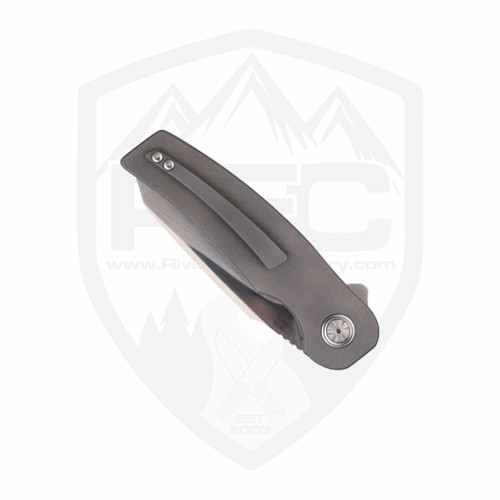 Johan vd Walt Custom JB1 Drop Point Blasted Titanium