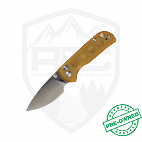 CJRB Mica Ultem Folder w/ box, Pre-Owned