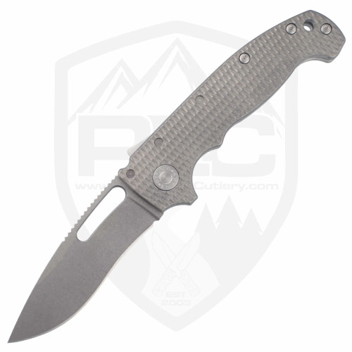 Demko MG AD20 Kopis Textured Titanium, Stonewash 20CV