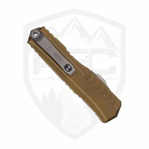 Microtech UTX-85 Gen 3 ZBP Double Edge OD Aluminum