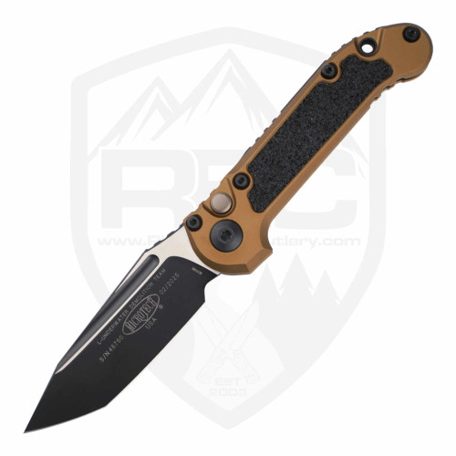 Microtech LUDT Gen 3 Tanto Black Aluminum, Black M390MK - 1136-1T