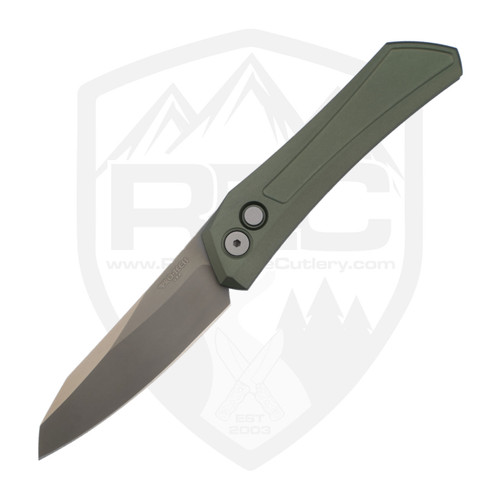 ProTech Oligarch Auto Knife | Black, Smoky Grey MagnaCut
