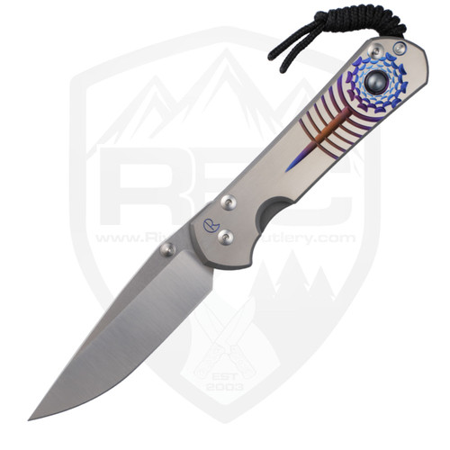 Chris Reeve Knives Large Sebenza 31 Drop Point Unique Graphic
