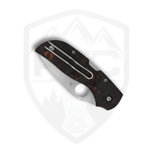 Spyderco Chaparral Ivory G-10, Damasteel - C152GPIVD
