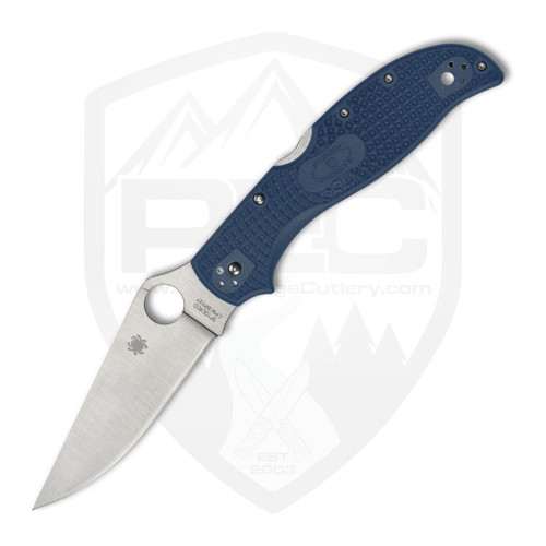 Spyderco Stretch 2 XL Lightweight Cobalt Blue FRN, Satin SPY27 - C258PCBL