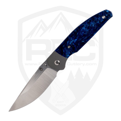 Jack Wolf Knives Tango Titanium Sunburst, Belt Satin S90V