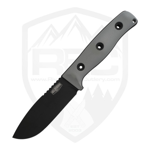 Hellbender Blade Co Snot Otter 4.0, Gray G10 Black AEB-L