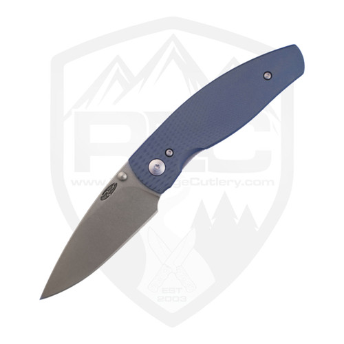 TRM Neutron 2 Lizard Skin OD Green Micarta, Stonewash 20CV