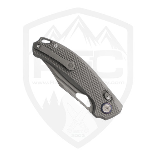 Kunwu Django XL Orange Peel Titanium / Satin Elmax - X707XLT2