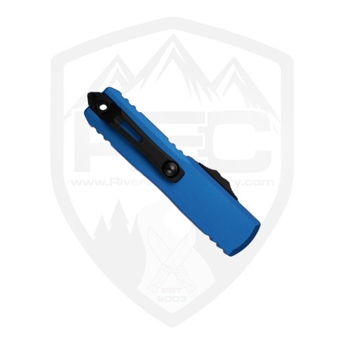 Microtech UTX-85 Gen 3 ZBP Double Edge OD Aluminum, Stonewash