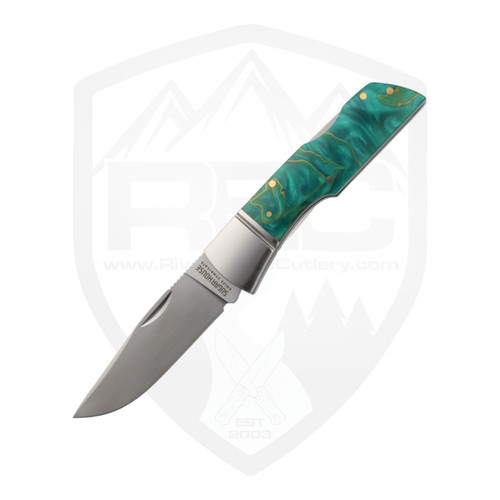 Finch Sugar House Knife Syndicate Jackrabbit Lockback Jazz Stripes