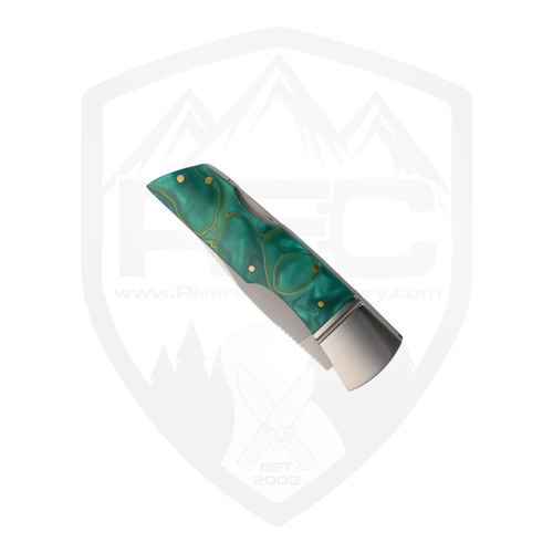 Finch Sugar House Knife Syndicate Jackrabbit Lockback Jazz Stripes