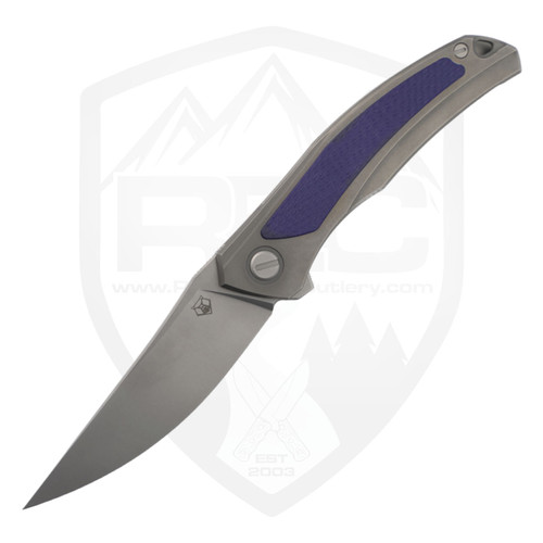 Shirogorov Ursus Quantum NL Titanium/Black G10, Stonewash Cromax PM