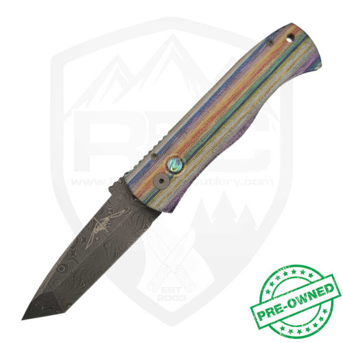 Pro-Tech Unique Emerson CQC7 Tanto Mex Blanket, Damascus