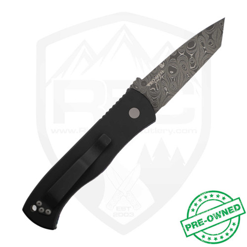 Pro-Tech Unique Emerson CQC7 Tanto Mex Blanket, Damascus