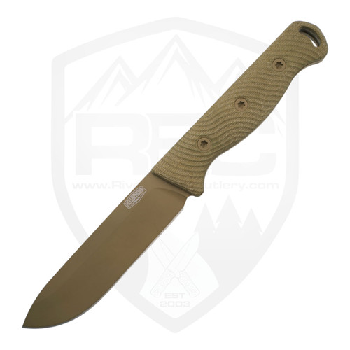 Hellbender Blade Co Mudpup OD Green Micarta, Black Magnacut