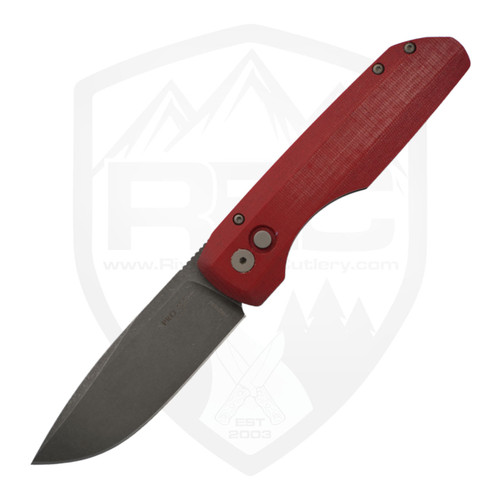 ProTech Vero Synapse Auto | Burlap Micarta Limited Edition