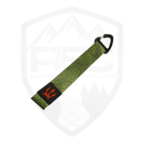 CountyComm Maratac TOPO Daily Carry Lanyard - OD Green
