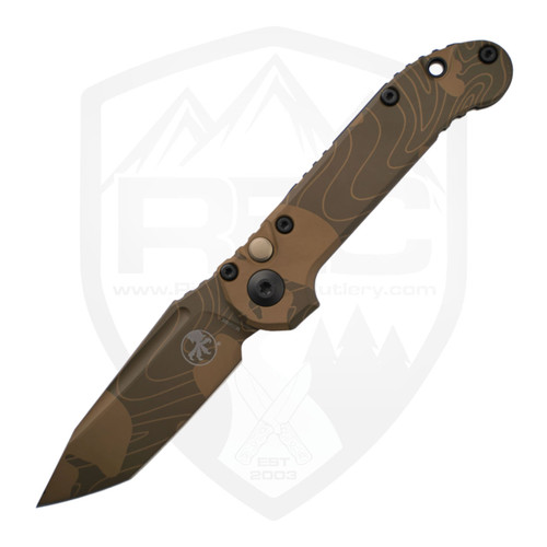 Microtech LUDT Gen III Signature Series, Badlands Camo Topographic, T/E M390MK -1136S-1TPBNCS-Z4