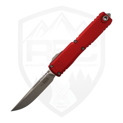 Microtech Ultratech Gen IV, Merlot Aluminum, Apocalyptic M390MK