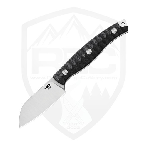 Bestech Knives Heidi Blacksmith 3 Black G10, Satin 14C28N - FK07A