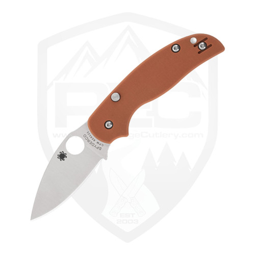 Spyderco Sage 6 Burnt Orange G-10, Satin REX 121 - C123GPBOR