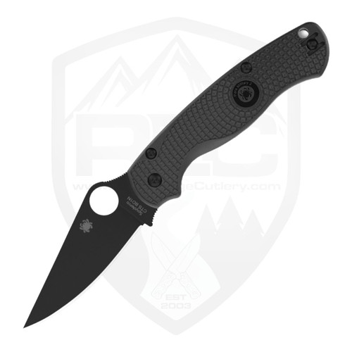 Spyderco Para Military 2 Lightweight, Black FRN, DLC BD1N - C81PBBK2