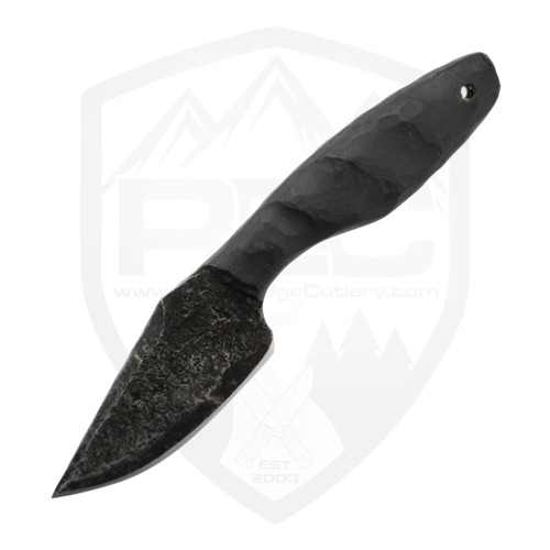 Black Bird Blades Kestrel, Black Griptech Scales, Brut De Forge Finish 80CRV2