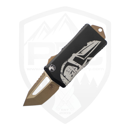 Microtech Exocet Molon Labe Signature Series, Bronze T/E M390MK - 158-13MLS