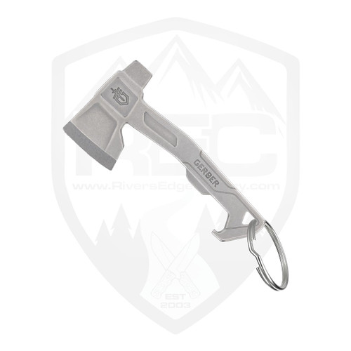 Gerber Hatchet Keychain Tool, Stonewashed