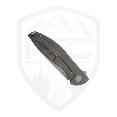 Shirogorov NeOn Lite LEFTY, Titanium Handle, MRBS, Elmax Blade
