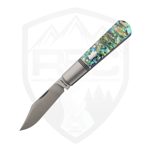 Jack Wolf Knives Gateway Barlow Yellow Jigged Bone, Satin 14C28N