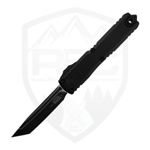 Microtech Ultratech Gen IV T/E, Black Aluminum, Black M390MK - 11234-1T
