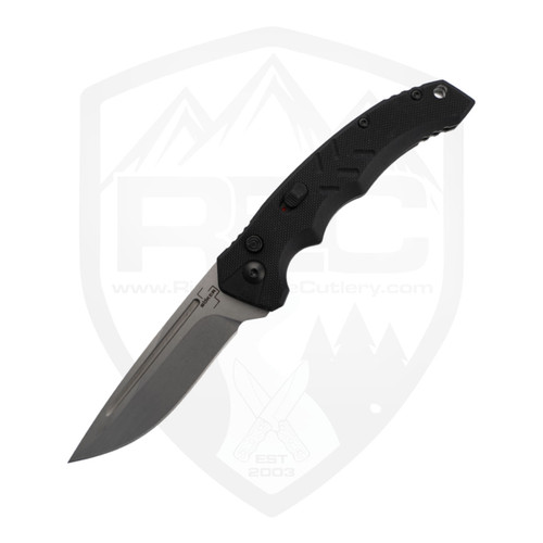 Boker Plus Intention II Auto, Black G10, Stonewashed D2 - 01BO482
