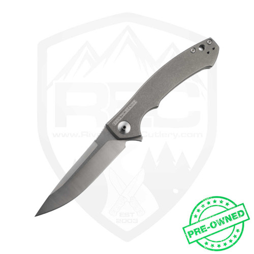 ZT 0450, Titanium, S35VN, no box, Pre-Owned