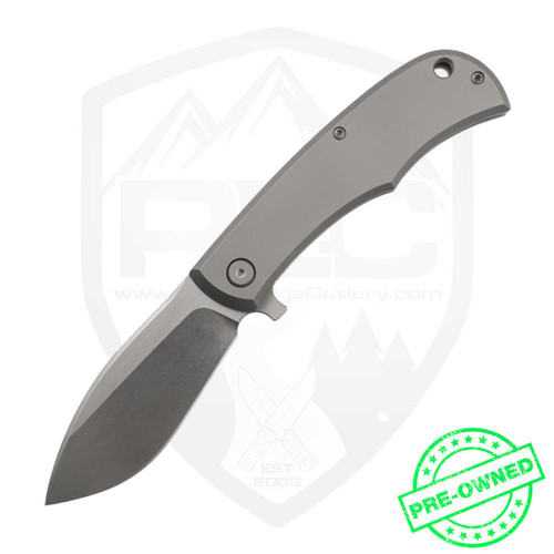 Urban EDC Nessie All Ti M390 w/ pouch, Pre-Owned