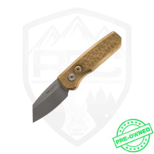 Protech Runt Bronze, no box, Pre-Owned
