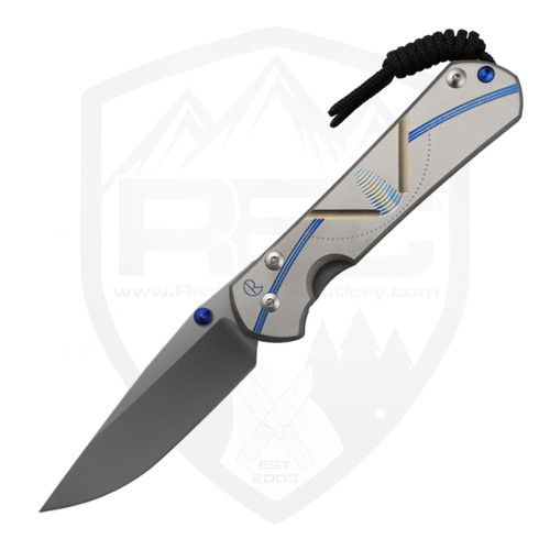 Chris Reeve Knives Large Sebenza 31 Drop Point Unique Graphic - L31-1400 - #9