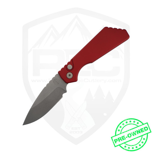 Protech/ Strider PT+ red, w/ box, Pre-Owned