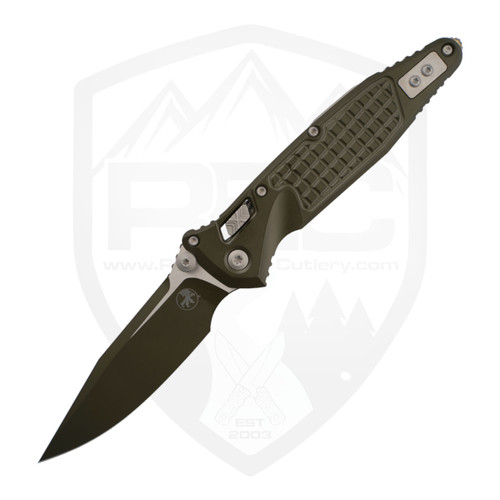 Microtech Socom Ram-Lok, Magpul OD Green Frag Aluminum, OD Green M390MK - 160RL-1FRCMPOD-Z13