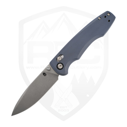 Trueline Overture Slate Gray G10, Stonewash S35VN - OV-2503