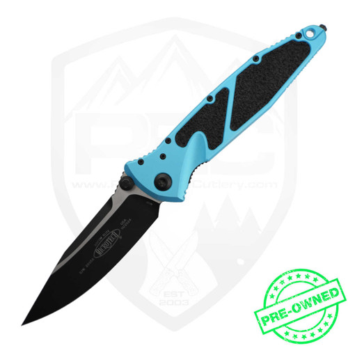Microtech Socom Elite Turquoise, w/ box, Pre-Owned
