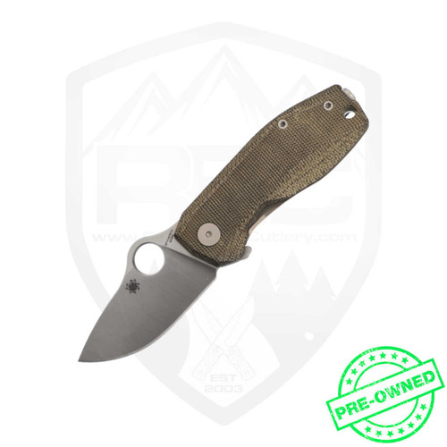 Spyderco SpyNano w/ Pouch. Pre-Owned