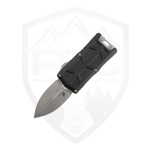 Microtech Exocet Gen II D/E, Black Aluminum, Apocalyptic M390MK - 1157-10AP