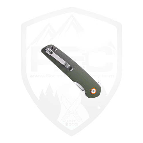 Klaken Drift Liner Lock, Jade G10, Black D2 - J145JDE - REC