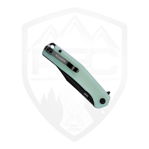 Klaken Drift Liner Lock, Jade G10, Black D2 - J145JDE - REC