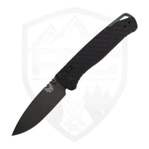 Benchmade Bugout Vapyr, Textured Black Aluminum, Black Cerakote Magnacut - 534BK