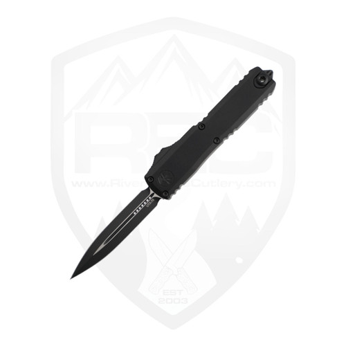 Microtech UTX-70 Gen IV, Black Aluminum, Black M390MK - 11474-1T